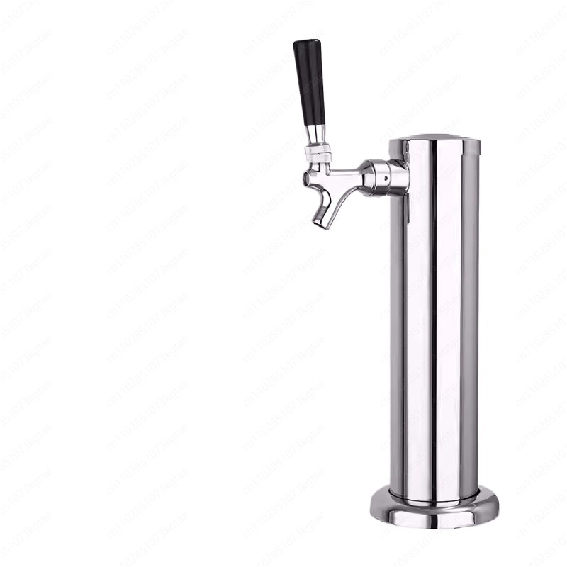 Wine Draft Beer - เครื่องจ่ายเบียร์แบบพกพาสำหรับใช้งานกลางแจ้ง หัวจ่ายเบียร์เดี่ยว เครื่องทำเบียร์สด เครื่องจ่ายไวน์แบบเสา สแตนเลส