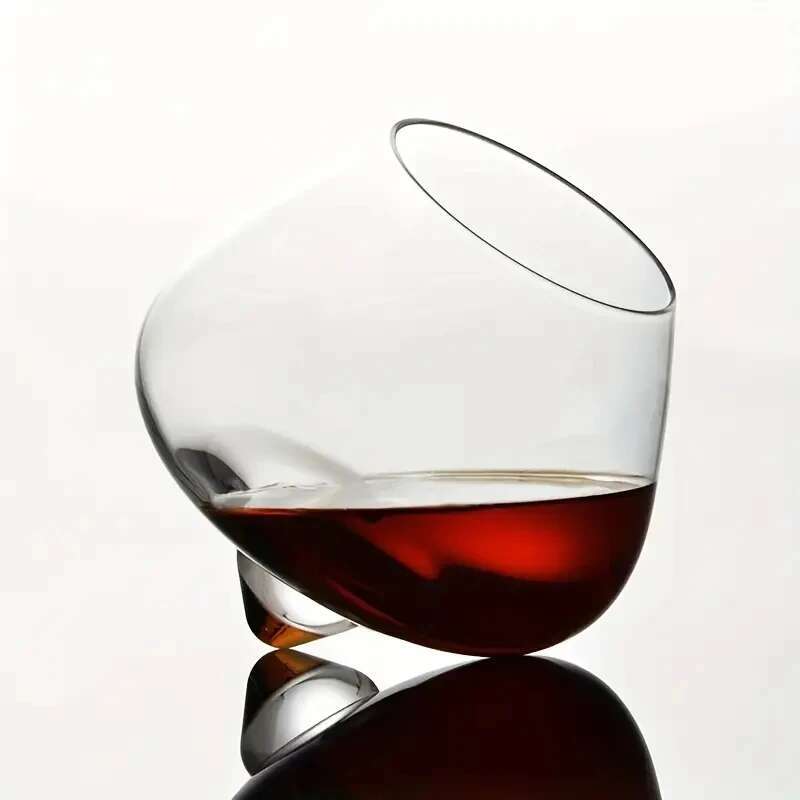 Whisky Beer And Wine - แก้ววิสกี้ Belly เบียร์หมุนแก้วไวน์แดง SPINNING เหล้าวิสกี้บรั่นดีค็อกเทลบรั่นดีถ้วย Home