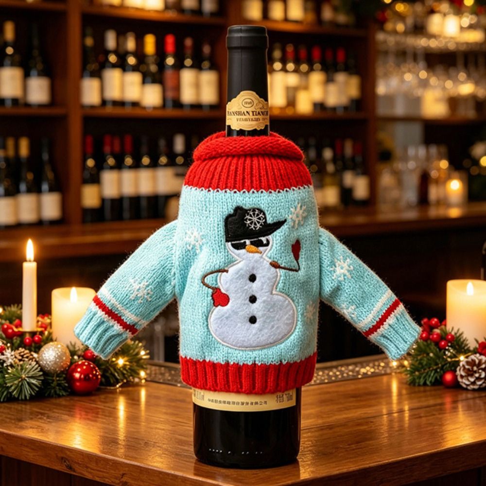 ปลอกหุ้มขวดไวน์ลายกวางเรนเดียร - Wine Beer Hat บทวิจารณ์และราคา
