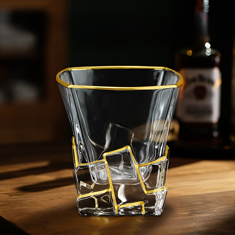 แก้ววิสกี้เส้นสีทองสำหรับใส่ใน - Whisky Beer And Wine บทวิจารณ์และราคา