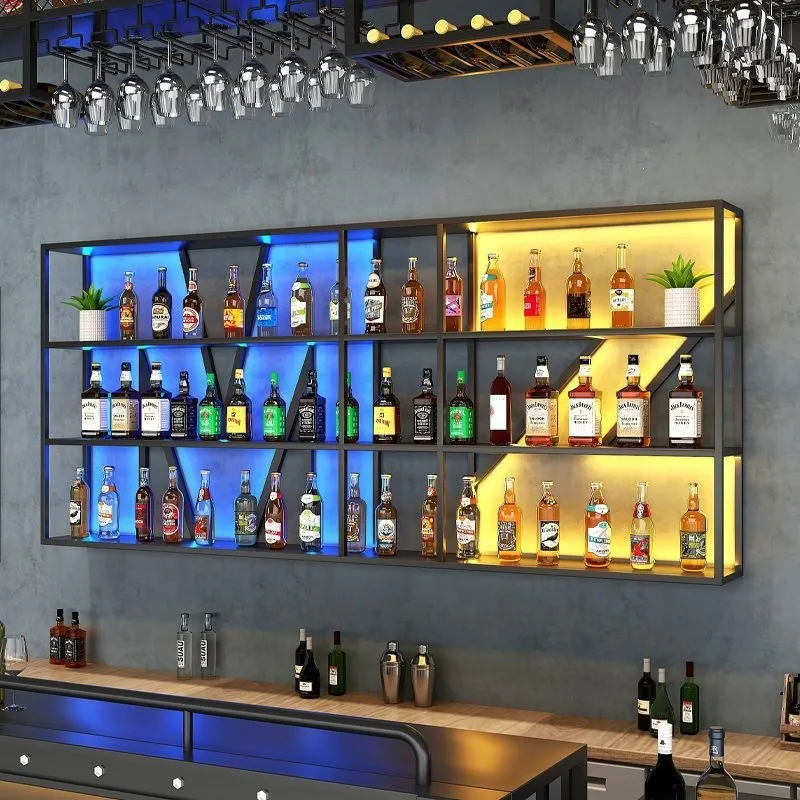 ชั้นวางไวน์ติดผนังเหล็กดัด สำห - Wine & Beer Guayaquil บทวิจารณ์และราคา